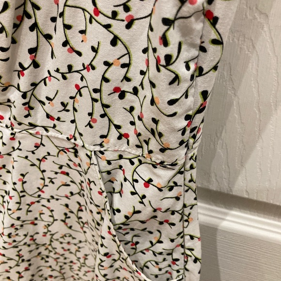 Handmade Floral Shirt Dress 4 US Small - Picture 4 of 6